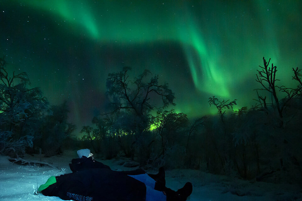 Abisko Northern light budget tour